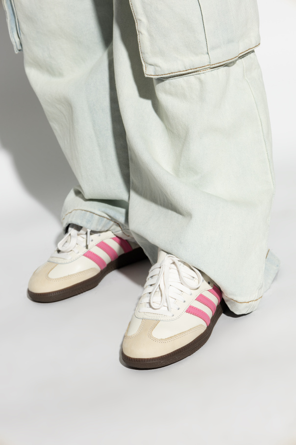 SchaferandweinerShops Germany adidas cm8315 pants girls wear black Cream Samba OG W sports shoes ADIDAS Originals